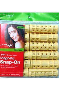 Magic Collection Medium Snap On Magnetic Rollers ¾"