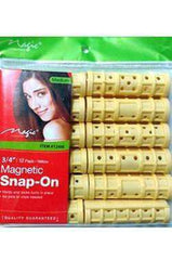 Magic Collection Medium Snap On Magnetic Rollers ¾"