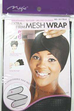 Magic Collection Extra Firm Mesh Wrap #2017BLA