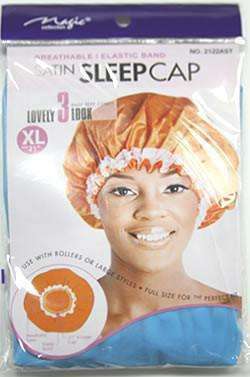 Magic Collection Extra Large Satin Sleep Cap #2122AST Assorted