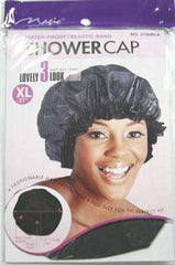 Magic Collection Extra Large Shower Cap #2160BLA Black