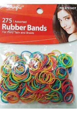 Magic Collection Rubber Bands Assorted 275pcs