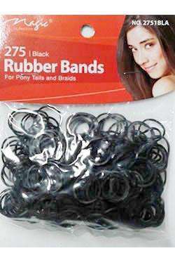 Magic Collection Rubber Bands Black 275pcs