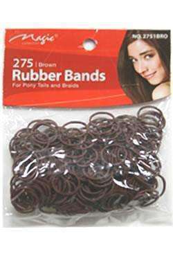 Magic Collection Rubber Bands Brown 275pcs