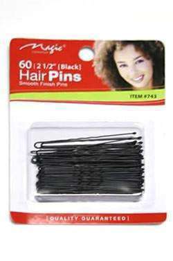 Magic Collection Hair Pins 2 1/2" #743 Black