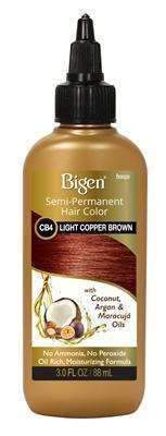 Cb4 Tri Color Bigen Semi Permanent Hair Color - CB4 Light Copper Brown – Afro Bella Hair