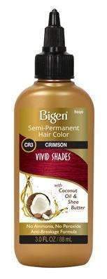 Bigen Vivid Shades Semi Permanent Hair Color - CR3 Crimson Vivid Shades