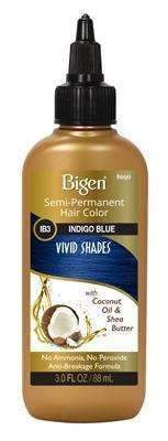 Bigen Vivid Shades Semi Permanent Hair Color - IB3 Indigo Blue