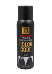BTL Color Code Colored Hair Thickener - Black