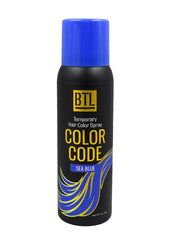 BTL Color Code Temporary Hair Color Spray - Sea Blue