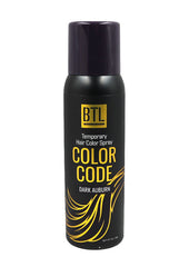 BTL Color Code Temporary Hair Color Spray - Dark Auburn