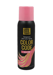 BTL Color Code Temporary Hair Color Spray - Sexy Pink