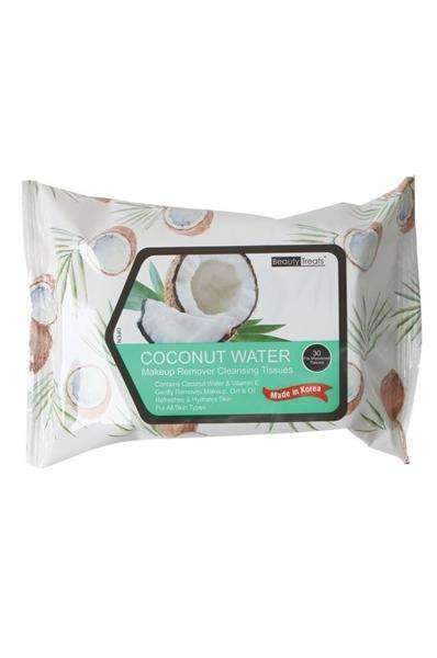 Beauty Treats Makeup Remover Cleansing Tissues - Coconut Water