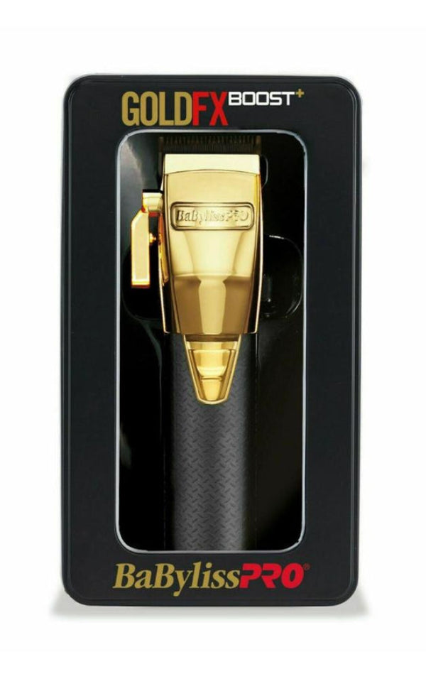 BaByliss Pro Boost+ Metal Lithium Clipper - Gold
