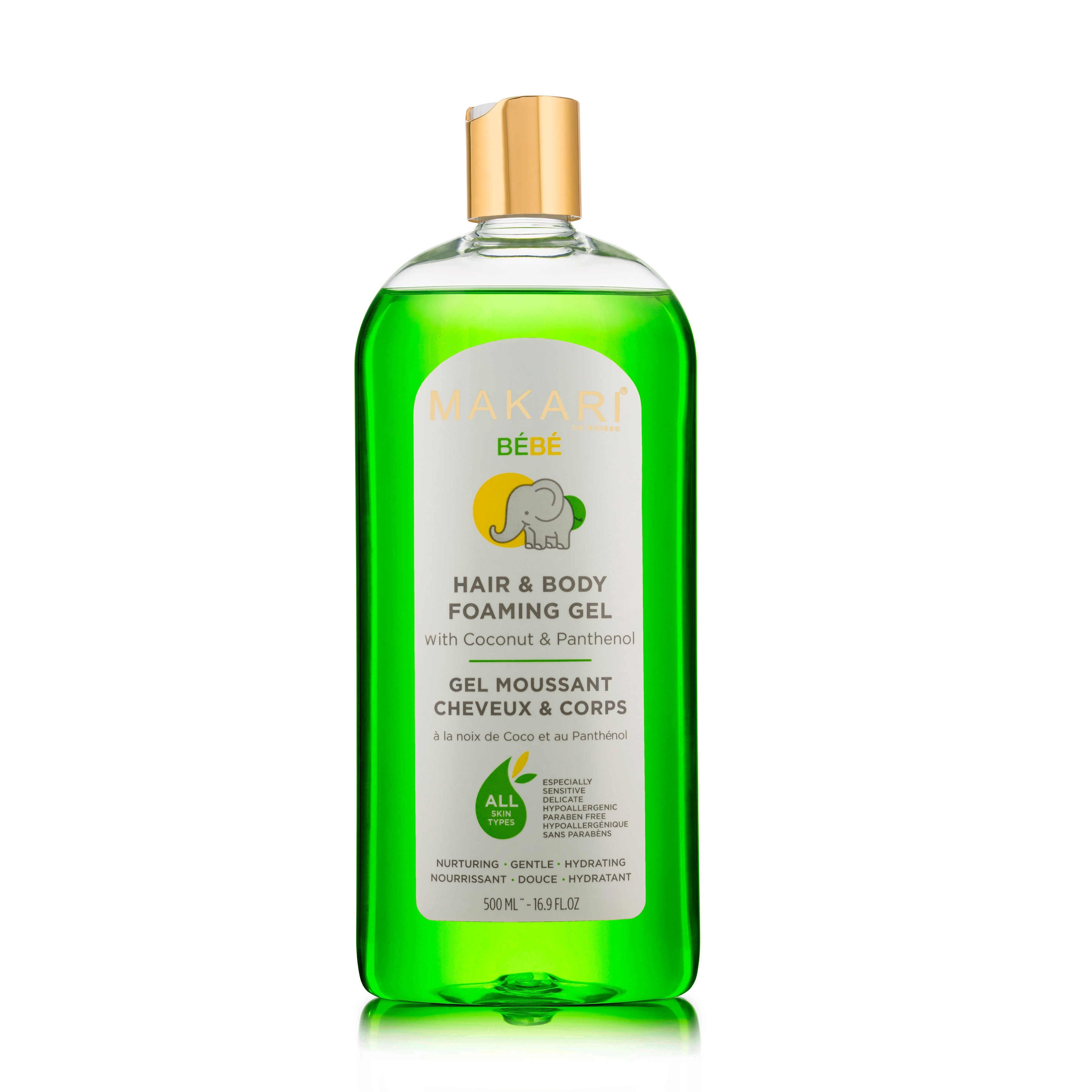 Makari de Suisse MAKARI BÉBÉ® Gel Moussant Corps & Cheveux - Authentic Skincare Treatment