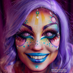 PRIMAL ® Hinata Hyuga Pink & Purple Cosplay Contact Lenses