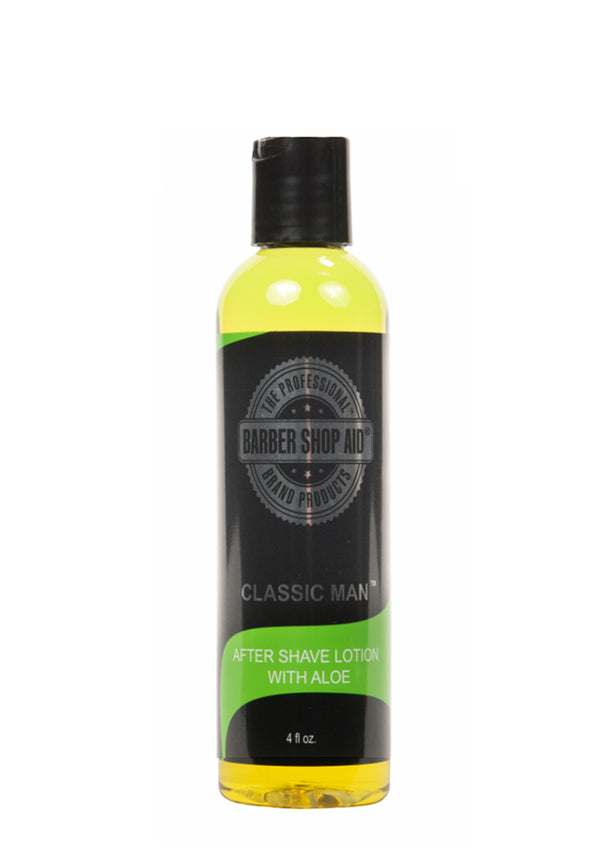 Barber Shop Aid Classic Man After Shave Lotion w/Aloe