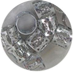 Hair Braid Accessories Braid Ring - Silver