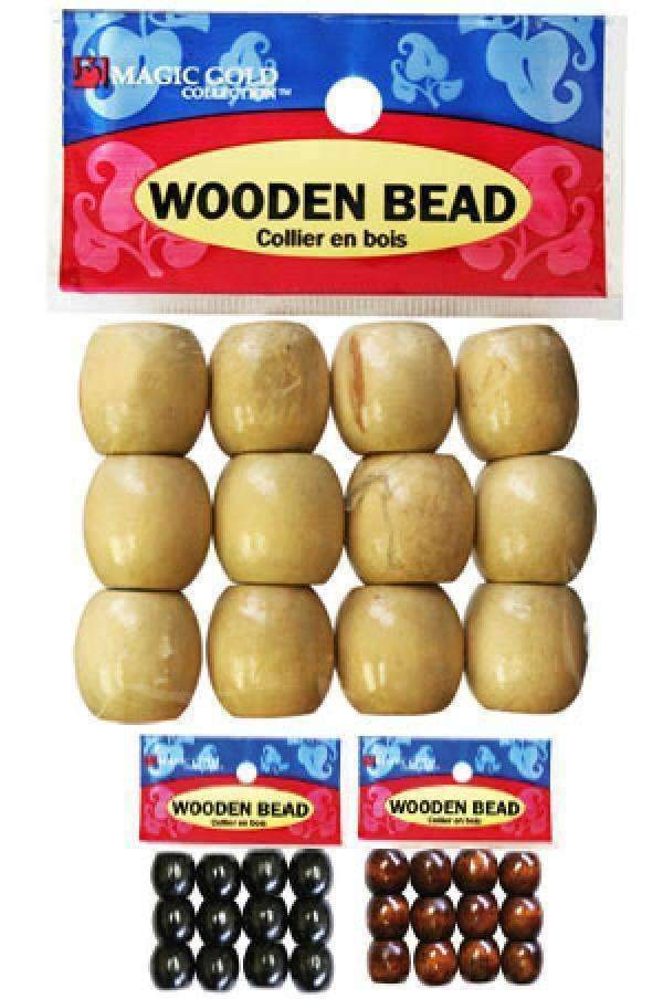 144 Wooden Beads - Large