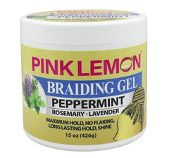 Pink Lemon Braiding Gel - Peppermint
