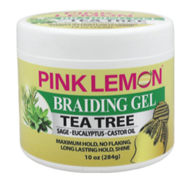Pink Lemon Braiding Gel - Tea Tree