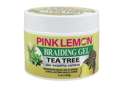 Pink Lemon Braiding Gel - Tea Tree