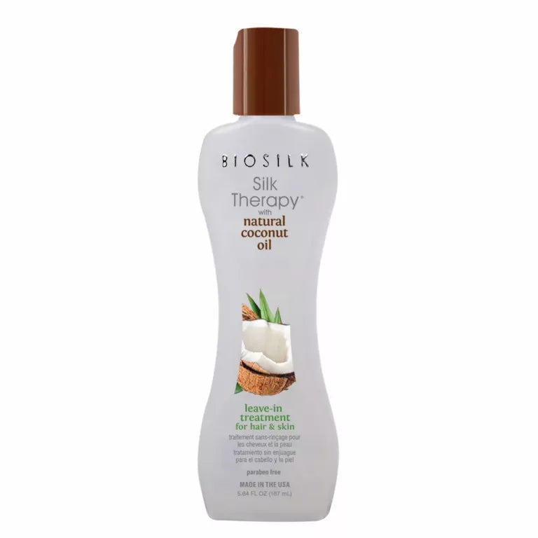 BioSilk Silk Therapy w/ Natural Coconut Oil Leave-In Treatment