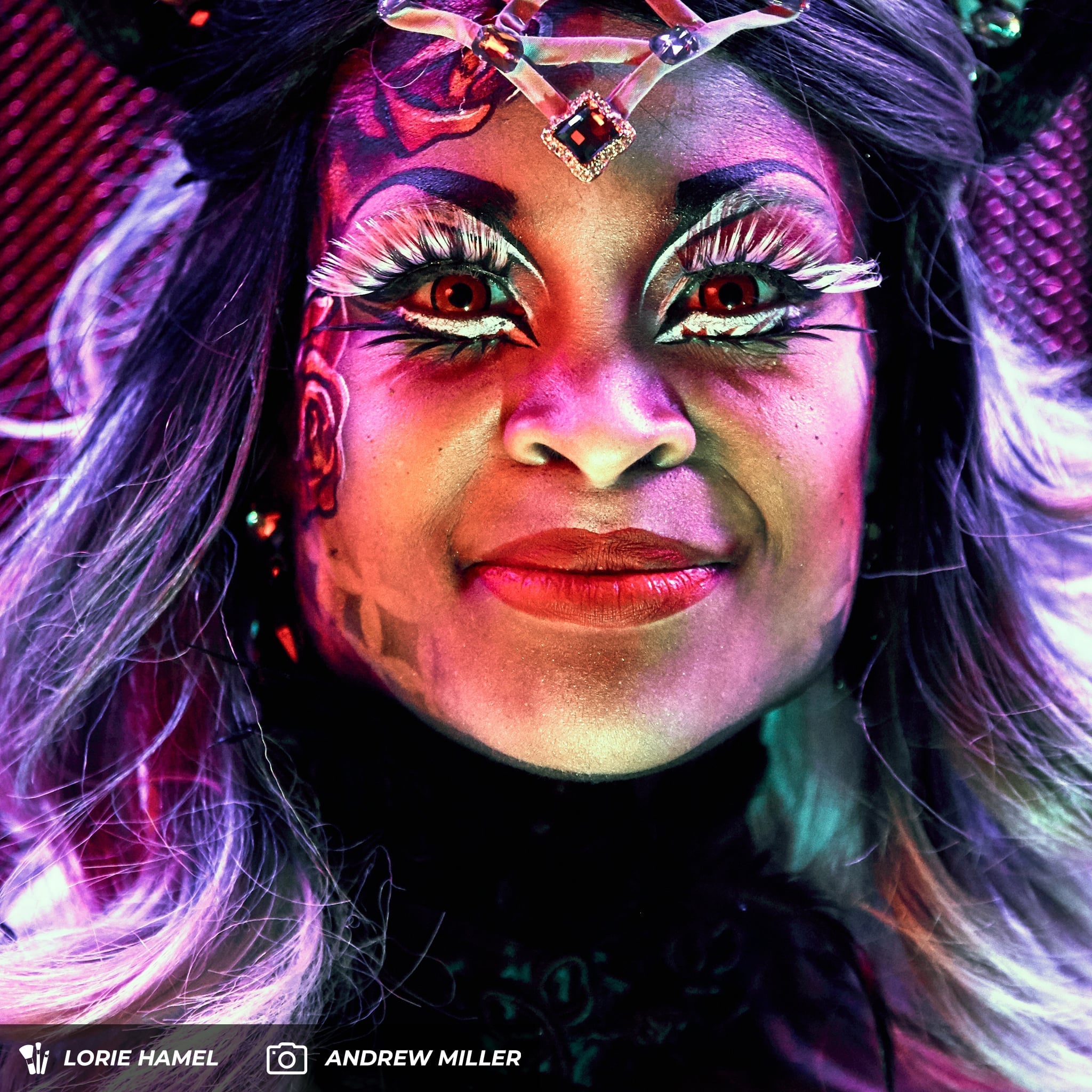 PRIMAL ® Blood Eyes - Red Colored Contact Lenses