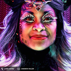 PRIMAL ® Blood Eyes - Red Colored Contact Lenses