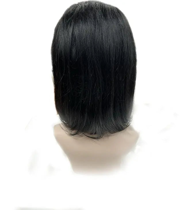 Natural Way Bob: 100% Human Hair 4"x13" Lace Frontal Wig
