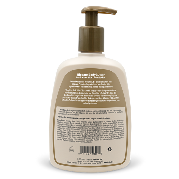 BioCare BodyButter Skin Toning & Brightening Moisturer W/ Vitamin C & Collagen