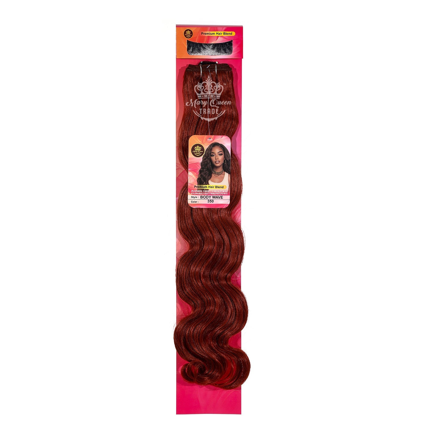 Mary Queen BioProtein™ Body Wave Hair Extensions – 18"