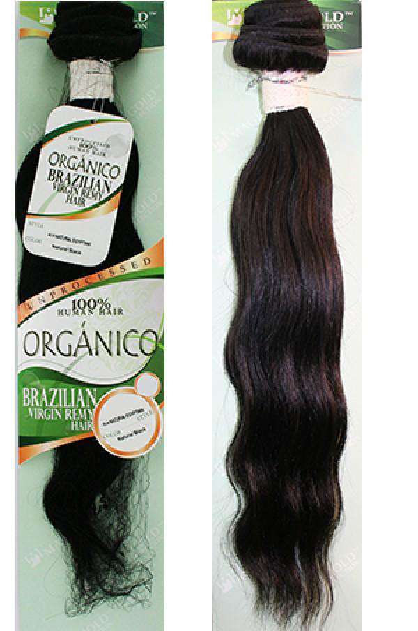 Organico Unprocessed 100% Human Brazilian Virgin Remy Hair Weave Natural Egyptian