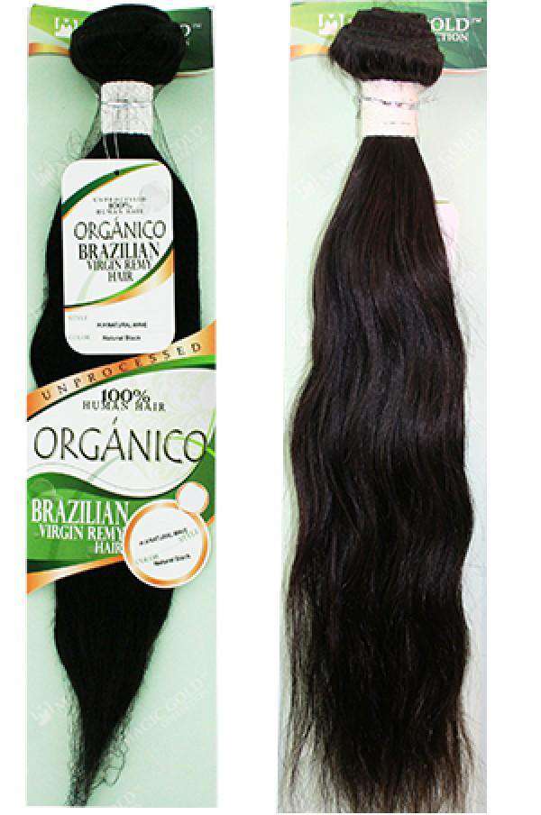 Organico Unprocessed 100% Human Brazilian Virgin Remy Hair Weave Natural Wave