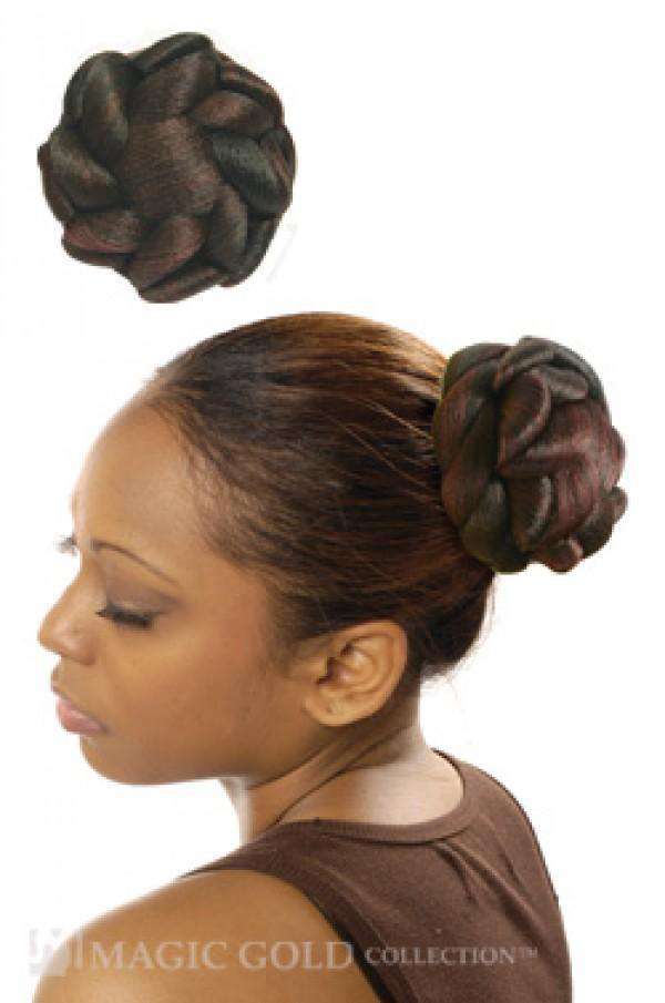Magic Gold Drawstring Bun Bride