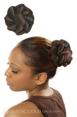 Magic Gold Drawstring Bun Bride