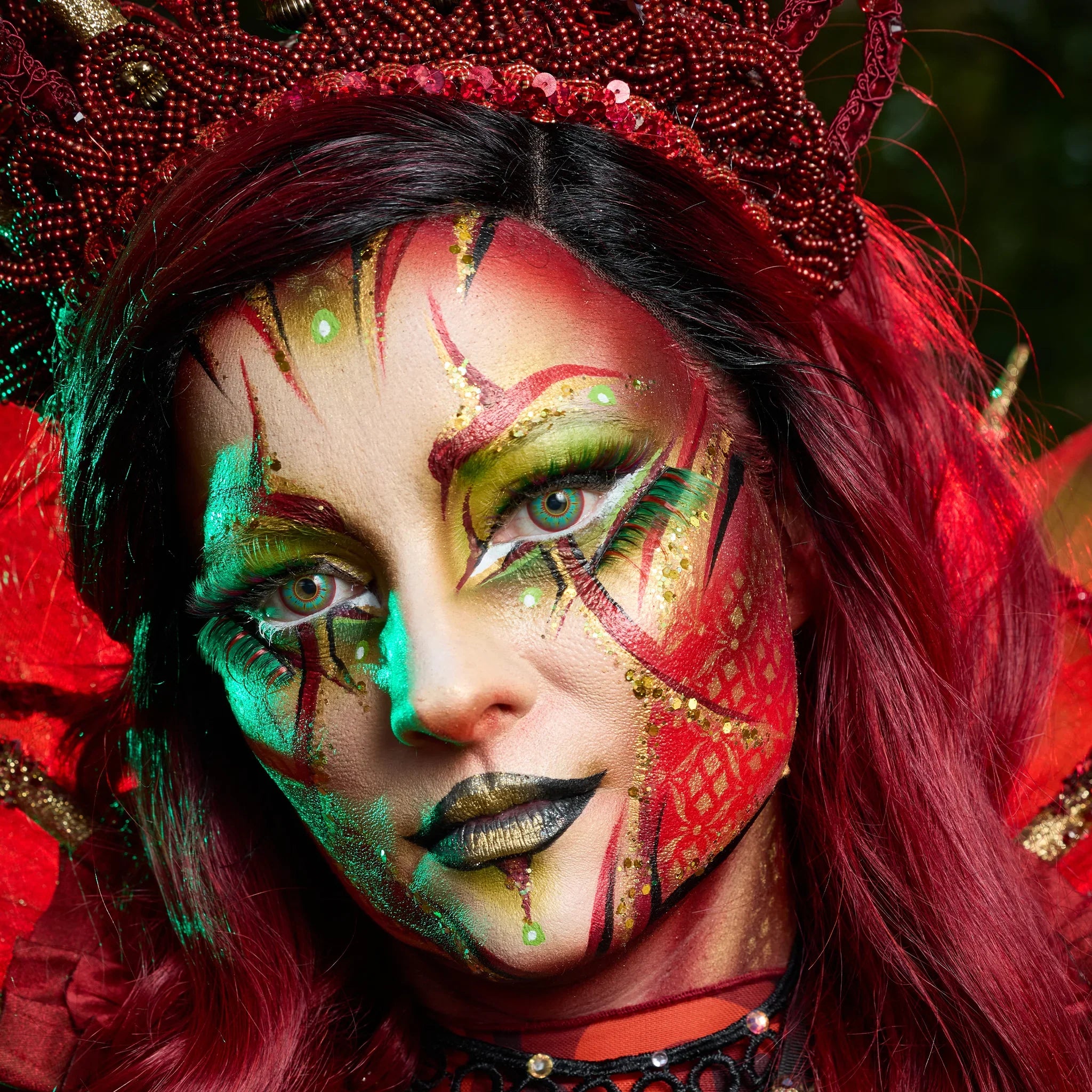 PRIMAL ® Burning Man Colored Contact Lenses