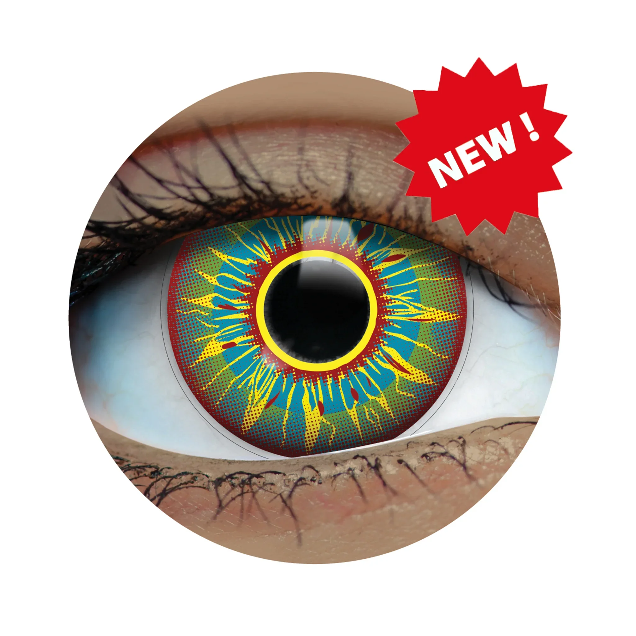PRIMAL ® Burning Man Colored Contact Lenses