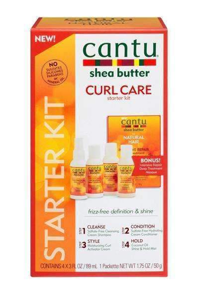 Cantu Shea Butter For Natural Hair Curl Care Starter Kit