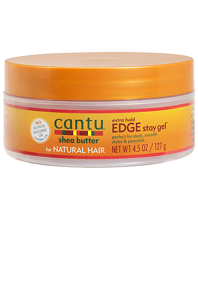 Cantu Shea Butter For Natural Hair Extra Hold Edge Stay Gel 4.5oz