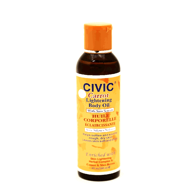 Civic CIVIC® CARROT HUILE Corporelle Éclaircissante - Authentic Skincare Treatment