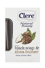 Clere Natural Beauty African Balck Soap & Shea Butter