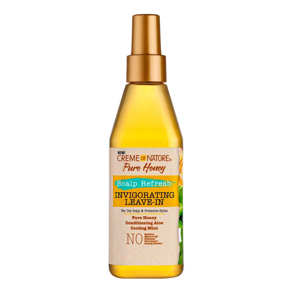 Creme Of Nature Pure Honey Scalp Refresh Invigorating Leave In