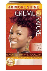 Creme Of Nature Argan Oil Exotic Shine Color #6.2 Burgundy Blaze