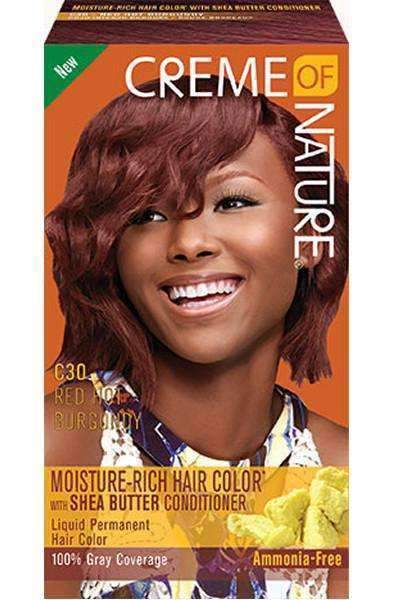 Creme Of Nature Moisture-Rich Hair Color - C30 Red Hot Burgundy