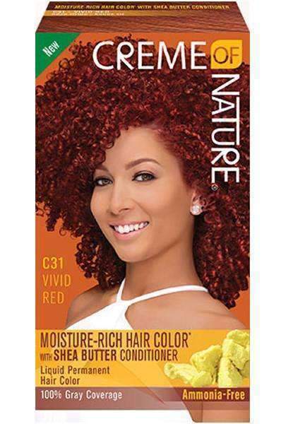 Creme Of Nature Moisture-Rich Hair Color - C31 Vivid Red