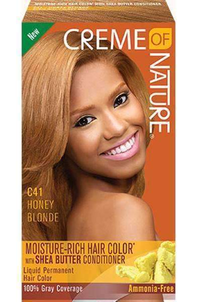Creme Of Nature Moisture-Rich Hair Color - C41 Honey Blonde