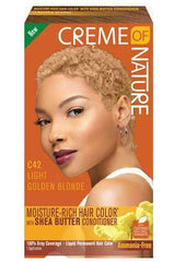 Creme Of Nature Moisture-Rich Hair Color - C42 Light Golden Blonde