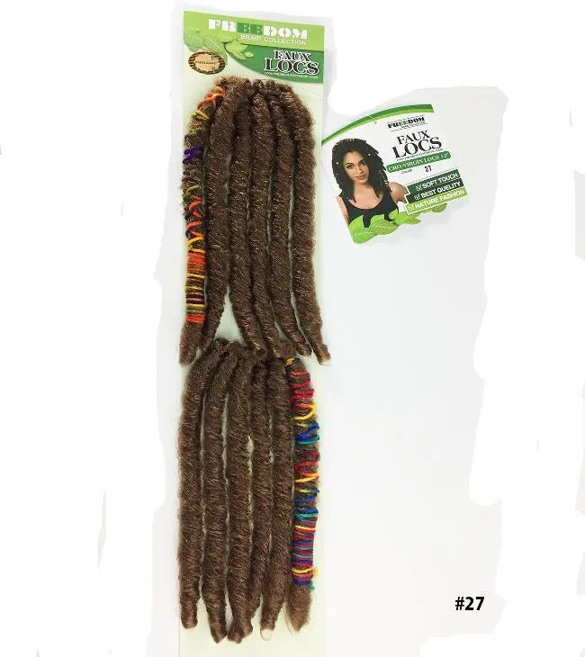 Noble Gold Cro-Virgin Locs 12"
