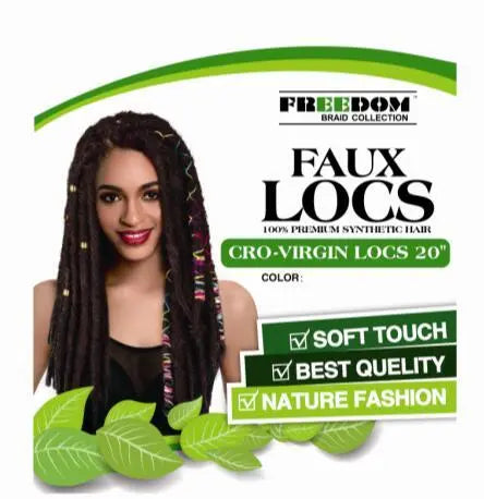 Noble Gold Cro-Virgin Locs 20"